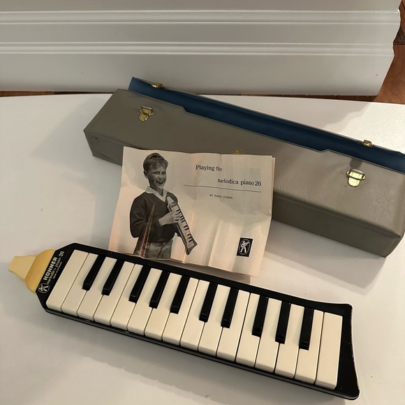 Other Vintage Melodica Hohner Piano 26 Made In Germany 196s With Case And Booklet Poshmark